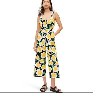 DVF for Target- Women’s Utility Sleeveless Yellow Poppy Jumpsuit